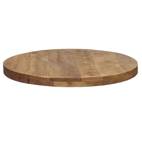 Mango Holz Tischpaltte Rund Ø70cm Mango Holz Tischpaltte Rund Ø70cm