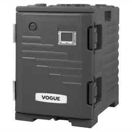 Vogue Frontlader 1/1GN Isolierte GN-Transportbox Schwarz Vogue Frontlader 1/1GN Isolierte GN-Transportbox Schwarz