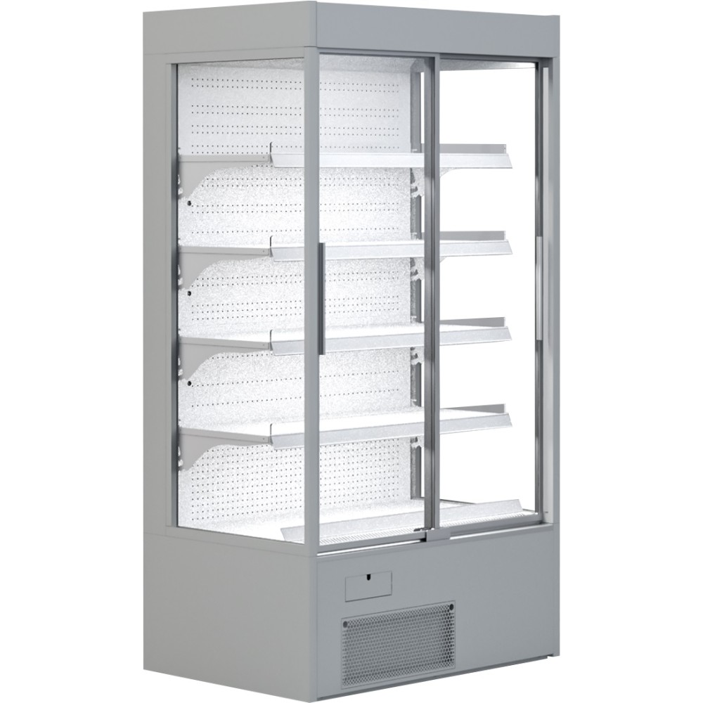 KBS  Wandkühlregal Variant 132 mit Glasschiebetüren