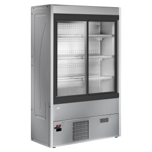 KBS Wandkühlregal Aurin 2 100 mit Schiebetüren KBS Wandkühlregal Aurin 2 100 mit Schiebetüren