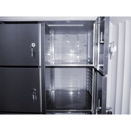KBS Gemeinschafts-Kühlschrank HZS 51-8 abschließbare Fächer