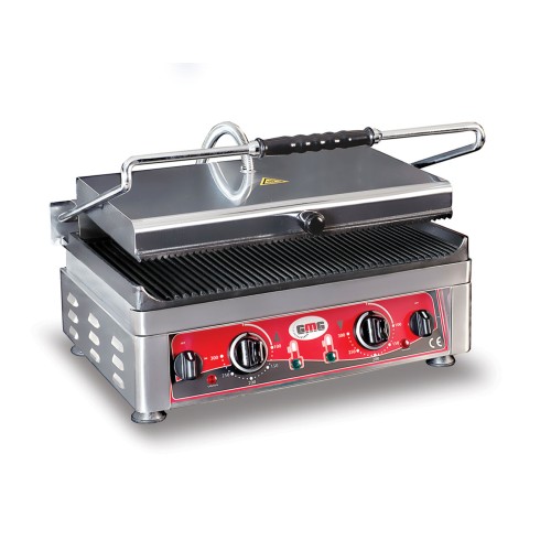 Kontaktgrill KG 2745 EDT oben gerillt / unten Gerillt 510x500x300mm Kontaktgrill KG 2745 EDT oben gerillt / unten Gerillt 510x500x300mm