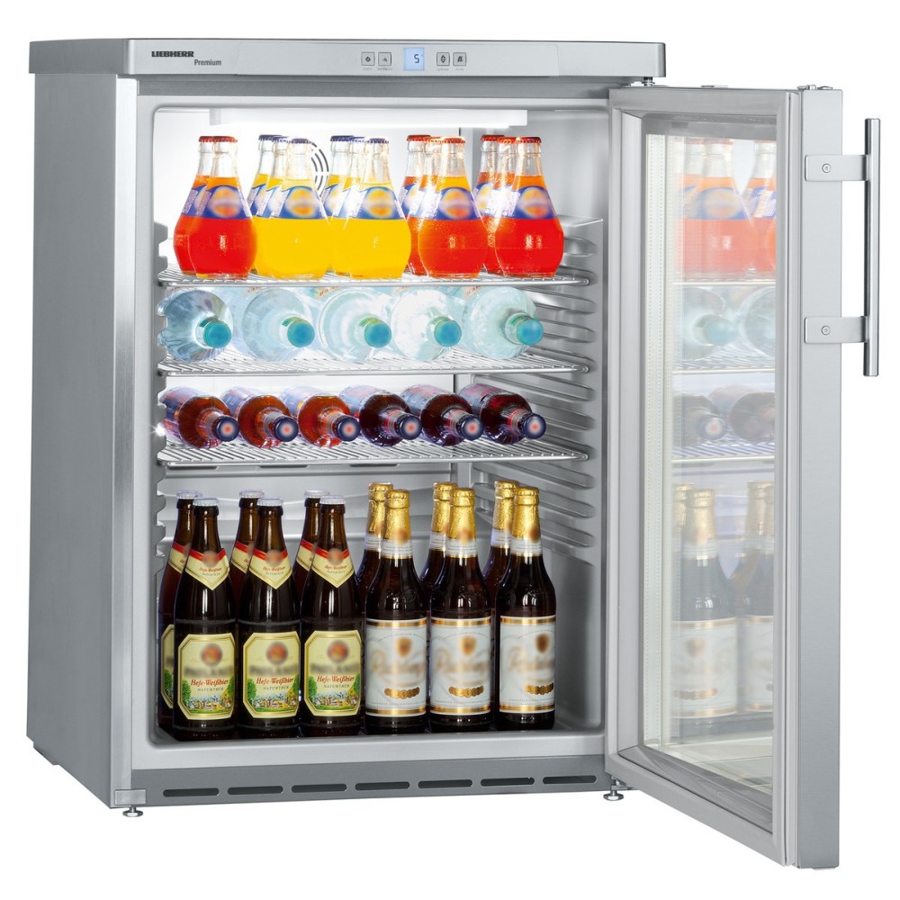 Liebherr Kühlschrank mit Glastür FKUv 1663-24 unterbaufähig