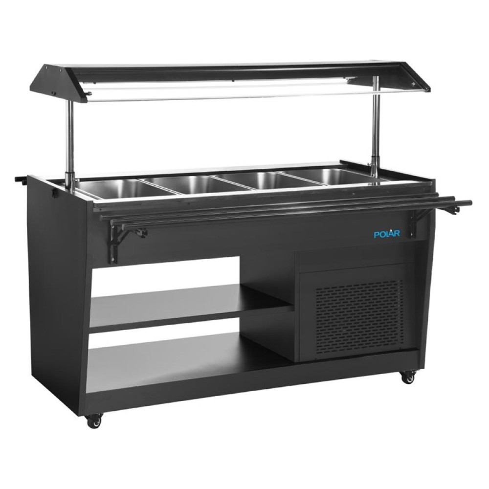 Polar G-Serie Gekühltes Buffet in Schwarz 