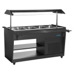 Polar G-Serie Gekühltes Buffet in Schwarz 