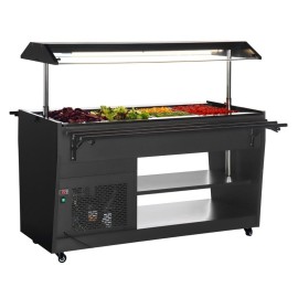 Polar G-Serie Gekühltes Buffet in Schwarz 