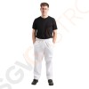 Whites Unisex Kochhose Easyfit weiß M Größe: M | Taillenumfang: 86-91cm | Polybaumwolle