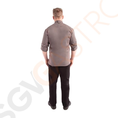 Chef Works Urban Hartford Kochjacke Unisex mit Reißverschluss langärmlig grau M Brustumfang: 102-107cm | Größe: M Chef Works Urban Hartford Kochjacke Unisex mit Reißverschluss langärmlig grau M Brustumfang: 102-107cm | Größe: M