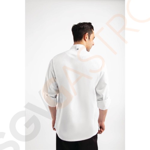 Chef Works Urban Hartford Kochjacke Unisex mit Reißverschluss langärmlig weiß L Brustumfang: 112-117cm | Größe: L Chef Works Urban Hartford Kochjacke Unisex mit Reißverschluss langärmlig weiß L Brustumfang: 112-117cm | Größe: L