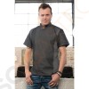 Chef Works Urban Delancy Denim Kochjacke kurzärmlig grau XL Brustumfang: 122-127cm | Größe: XL