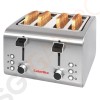 Caterlite 4-Schlitz Toaster Edelstahl 4 Schlitze | Farbe: Edelstahl | Leistung: 1,8kW