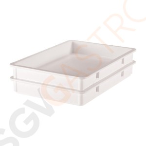 Cambro Teigbehälter Größe: 7,6(H) x 60(B) x 46(T)cm