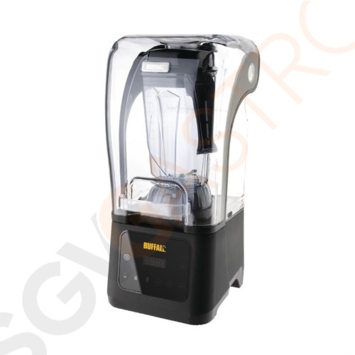 Buffalo Digitaler Küchenmixer mit geräuschdämmendem Gehäuse 2,5L Digitales Bedienfeld