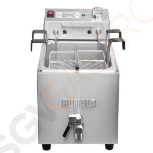 Buffalo Pastakocher 8L mit Ablaufhahn und Timer Fassungsvermögen: 8L Buffalo Pastakocher 8L mit Ablaufhahn und Timer Fassungsvermögen: 8L