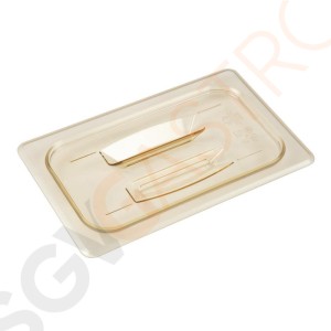 Cambro hitzebeständiger GN 1/4 Deckel mit Griff GN 1/4 | Mit Griff | Für hitzebeständige GN 1/4 Behälter von Cambro Cambro hitzebeständiger GN 1/4 Deckel mit Griff GN 1/4 | Mit Griff | Für hitzebeständige GN 1/4 Behälter von Cambro