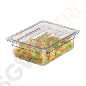 Cambro Camview BPA-freier GN 1/2 Deckel mit Griff GN 1/2 | Durchsichtig | Mit Griff | Für Cambro Camview GN 1/2 Behälter Cambro Camview BPA-freier GN 1/2 Deckel mit Griff GN 1/2 | Durchsichtig | Mit Griff | Für Cambro Camview GN 1/2 Behälter