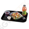 Cambro Polypropylen Fastfood Serviertablett schwarz 41x30cm Größe: 41(B) x 30(T)cm