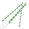 Fiesta Green Kompostierbare Papiertrinkhalme grün geringelt 21(L)cm | 250 Stück Fiesta Green Kompostierbare Papiertrinkhalme grün geringelt 21(L)cm | 250 Stück