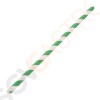 Fiesta Green Kompostierbare Papiertrinkhalme grün geringelt 21(L)cm | 250 Stück Fiesta Green Kompostierbare Papiertrinkhalme grün geringelt 21(L)cm | 250 Stück