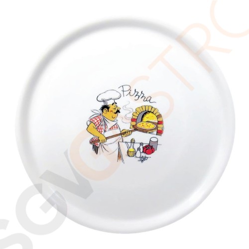 Saturnia Porzellan Pizzateller 31cm mit 