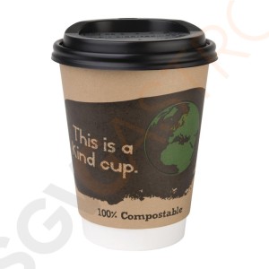 Fiesta Green Kompostierbare Deckel für Heißgetränke 34cl 50 Stück Fiesta Green Kompostierbare Deckel für Heißgetränke 34cl 50 Stück