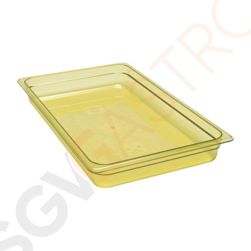 Cambro hitzebeständiger GN 1/1 Behälter 65mm GN 1/1 | 65mm tief | Kapazität: 8,5L Cambro hitzebeständiger GN 1/1 Behälter 65mm GN 1/1 | 65mm tief | Kapazität: 8,5L
