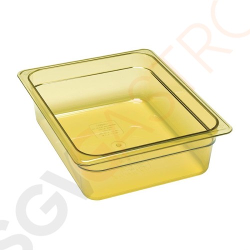 Cambro hitzebeständiger GN 1/2 Behälter 100mm GN 1/2 | 100mm tief | Kapazität: 5,9L Cambro hitzebeständiger GN 1/2 Behälter 100mm GN 1/2 | 100mm tief | Kapazität: 5,9L