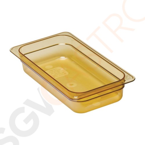 Cambro hitzebeständiger GN 1/3 Behälter 65mm GN 1/3 | 65mm tief | Kapazität: 2,4L Cambro hitzebeständiger GN 1/3 Behälter 65mm GN 1/3 | 65mm tief | Kapazität: 2,4L