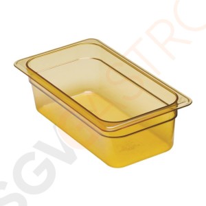 Cambro hitzebeständiger GN 1/3 Behälter 100mm GN 1/3 | 100mm tief | Kapazität: 3,6L Cambro hitzebeständiger GN 1/3 Behälter 100mm GN 1/3 | 100mm tief | Kapazität: 3,6L