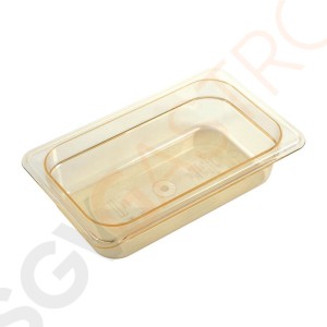 Cambro hitzebeständiger GN 1/4 Behälter 65mm GN 1/4 | 65mm tief | Kapazität: 1,7L Cambro hitzebeständiger GN 1/4 Behälter 65mm GN 1/4 | 65mm tief | Kapazität: 1,7L