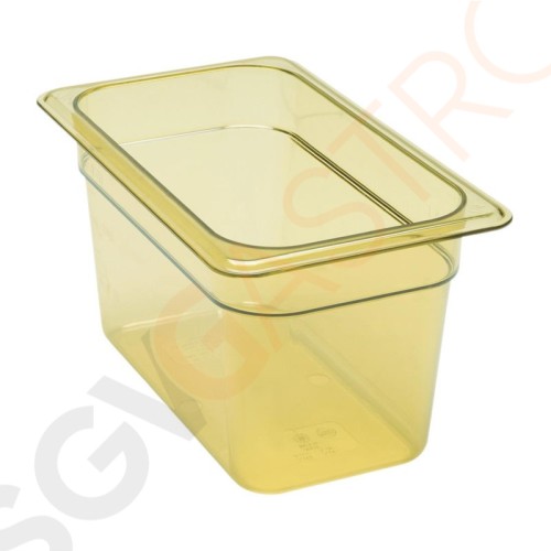 Cambro hitzebeständiger GN 1/4 Behälter 150mm GN 1/4 | 150mm tief | Kapazität: 3,7L Cambro hitzebeständiger GN 1/4 Behälter 150mm GN 1/4 | 150mm tief | Kapazität: 3,7L