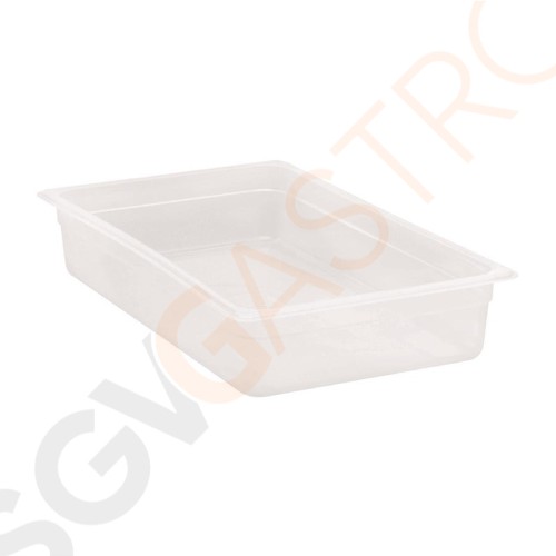 Cambro Polypropylen GN 1/1 Behälter 100mm GN 1/1 | 100mm tief | Kapazität: 13L Cambro Polypropylen GN 1/1 Behälter 100mm GN 1/1 | 100mm tief | Kapazität: 13L