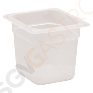 Cambro Polypropylen GN 1/6 Behälter 150mm GN 1/6 | 150mm tief | Kapazität: 2,2L