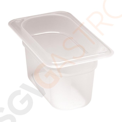 Cambro Polypropylen GN 1/9 Behälter 100mm GN 1/9 | 100mm tief | Kapazität: 0,85L