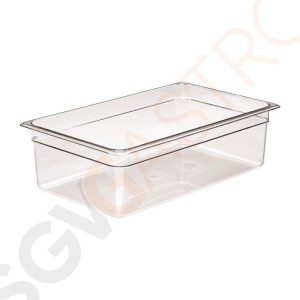 Cambro Camview BPA-freier GN 1/1 Behälter 150mm GN 1/1 | Durchsichtig | 150mm tief | Kapazität: 19,5L Cambro Camview BPA-freier GN 1/1 Behälter 150mm GN 1/1 | Durchsichtig | 150mm tief | Kapazität: 19,5L