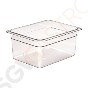 Cambro Camview BPA-freier GN 1/2 Behälter 150mm GN 1/2 | Durchsichtig | 150mm tief | Kapazität: 8,9L Cambro Camview BPA-freier GN 1/2 Behälter 150mm GN 1/2 | Durchsichtig | 150mm tief | Kapazität: 8,9L