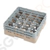 Cambro Gläserspülkorb beige mit 16 Fächern max Glashöhe 13,3cm Größe: 18,4(H) x 50(B) x 50(T)cm