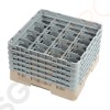 Cambro Gläserspülkorb beige mit 16 Fächern max Glashöhe 25,7cm Größe: 30,8(H) x 50(B) x 50(T)cm