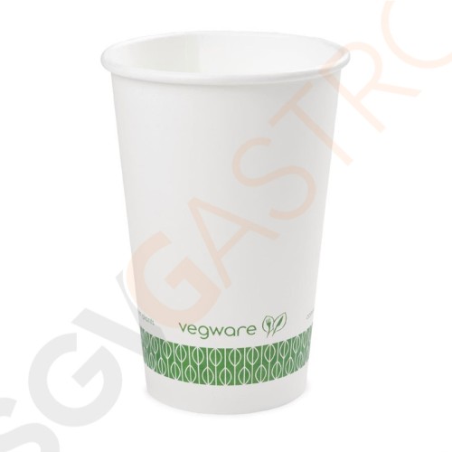 Vegware kompostierbare Heißgetränkebecher 45,5cl Weiß 1000 Stück