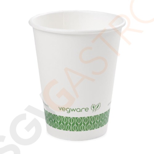 Vegware kompostierbare Heißgetränkebecher 34cl Weiß 1000 Stück