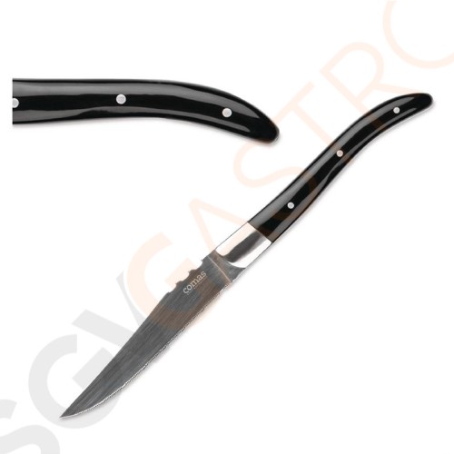 Comas Steakmesser ACR Negro 22,5cm 22,5(L)cm | 6er Pack