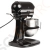KitchenAid Heavy Duty Küchenmaschine K5 schwarz 5KPM5EOB 315W. Fassungsvermögen: 4,8Ltr. Ten Speed