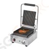 Buffalo Bistro Kontaktgrill einzel gerillt/gerillt Leistung: 1,5kW. Einzelner Grill. Gerillte obere und untere Platten
