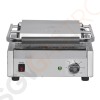 Buffalo Bistro Kontaktgrill einzel groß gerillt/gerillt Leistung: 2,2kW. Groß. Gerillte obere und untere Platten