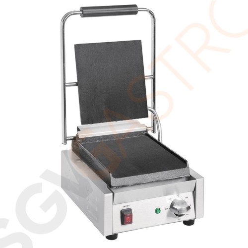 Buffalo Bistro Kontaktgrill einzel glatt/glatt Leistung: 1,5kW. Einzelner Grill. Flache obere und untere Platten