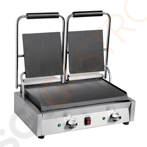 Buffalo Bistro Kontaktgrill doppel glatt/glatt Leistung: 2,9kW. Doppelter Grill. Flache obere und untere Platten