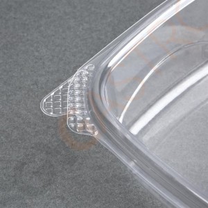 Fiesta Green Kompostierbare Deli-Behälter aus PLA mit Klappdeckel 68,2cl 68,2cl Fiesta Green Kompostierbare Deli-Behälter aus PLA mit Klappdeckel 68,2cl 68,2cl