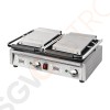 Buffalo Kontaktgrill doppel glatt/gerillt Leistung: 2,9kW. Doppelter Grill. Gerillte und flache Platten