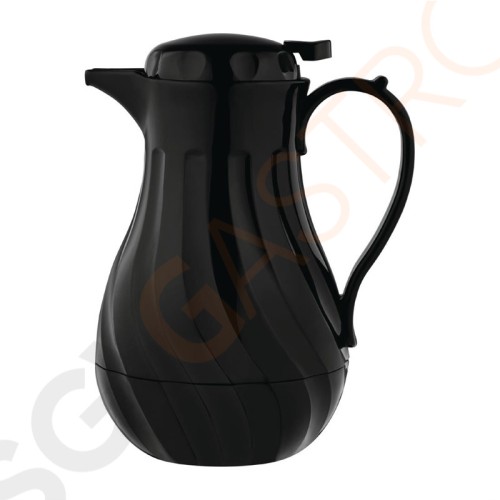Olympia Swirl Isolierkanne schwarz 2L Inhalt: 2 Liter Olympia Swirl Isolierkanne schwarz 2L Inhalt: 2 Liter