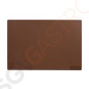Hygiplas antibakterielles LDPE Schneidebrett braun 450x300x10mm Größe: 10(H) x 450(B) x 300(T)mm | Für Gemüse